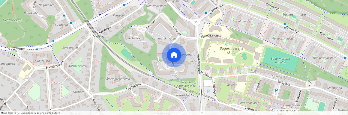 Nissastigen 5, Bagarmossen