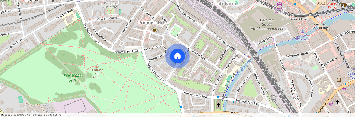 England London Camden Fitzroy Road, London NW1 8TY, United Kingdom