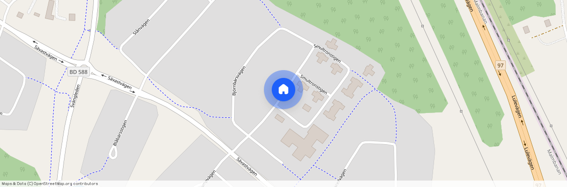 Smultronstigen, Boden