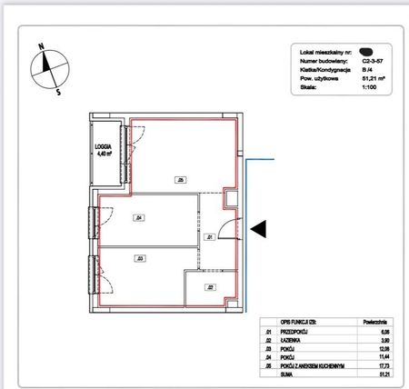 3pokoje*m. postojowe*51m2*Kobierzyńska*Siesta - Фото 4