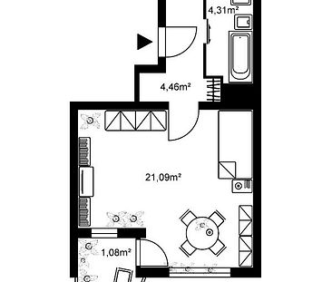 Schöne 1-Zimmer-Wohnung in zentraler Lage zu vermieten! - Photo 5