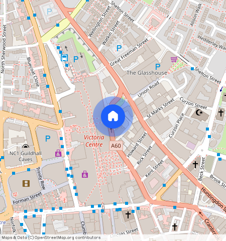 Flat 1, ** Glasshouse Street, Nottingham, Nottinghamshire, NG1