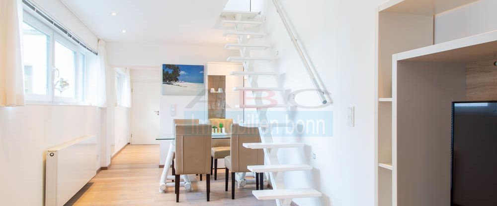 Exklusive Pendlerwohnung, möbliert, ca.75 m², Maisonette, EBK, in ruhiger Citylage von Bad Godesberg - Photo 1