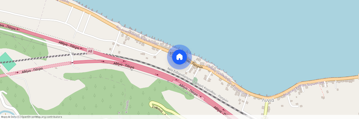 Παλαιά Εθνική Οδός Κορίνθου-Πατρών, 200 09 Ευρωστίνα, Λυγιά (Ευρωστίνη)