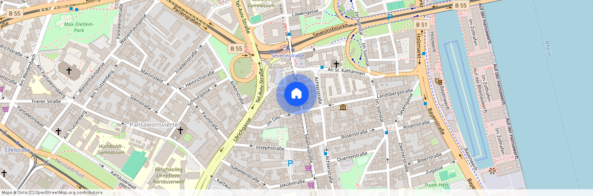 Severinstraße 157-159, 50678 Innenstadt - Köln Altstadt