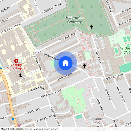 William Morris House, Margravine Road, London, W6