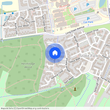 Lutyens Close, Bristol, Stoke Park