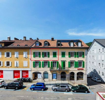 3.5 room apartment on the 2nd floor - Elevator - In the heart of Ste-Croix - Photo 1