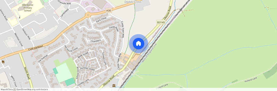 Oborne House, Oborne Road, Sherborne, Dorset, DT9