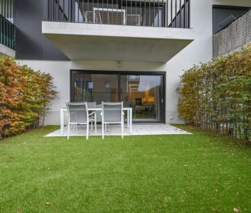 Gelijkvloers éénslaapkamerappartement met tuin - Foto 3