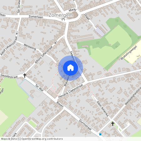 Blauwersstraat 2, Zomergem