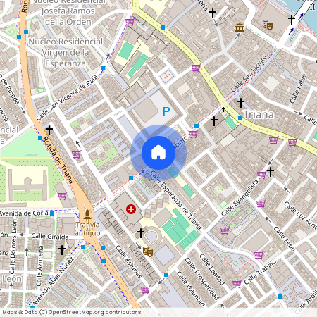 Calle San Jacinto, Sevilla, Andalusia 41010