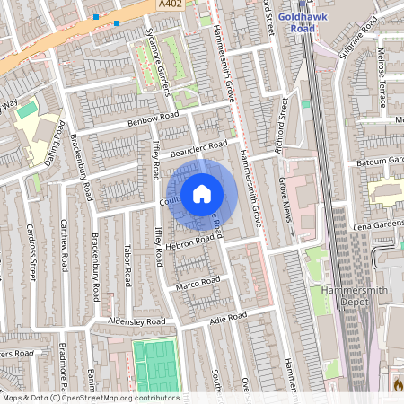 Agate Road, Brackenbury Village, W6, London