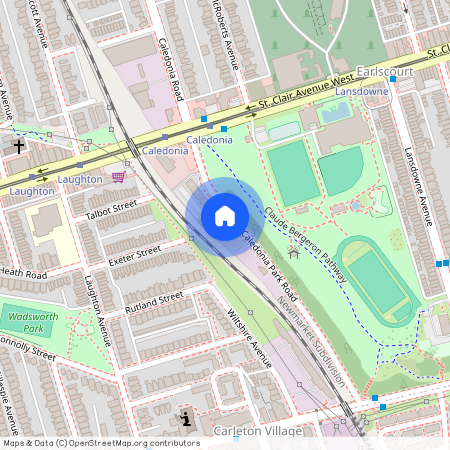 4 - 94 CALEDONIA PARK ROAD, M6H0B1, Toronto