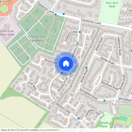 Cranhams Lane, Cirencester, GL7