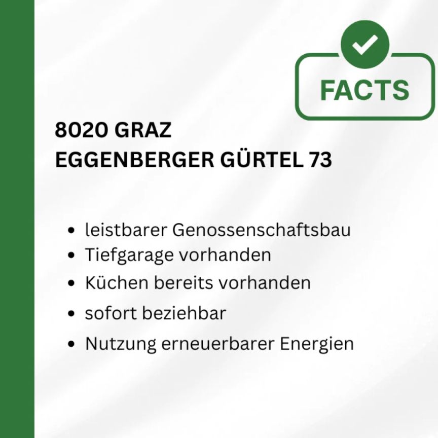 Eggenberger Gürtel 75 – Modernes Wohnen und Arbeiten im Herzen von Graz - Photo 1
