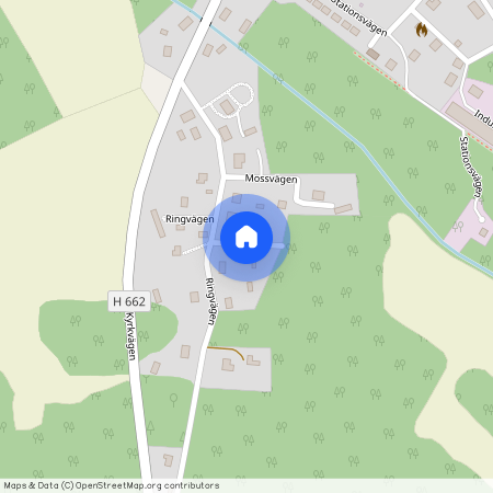 Bygdegårdsvägen, Fagerhult