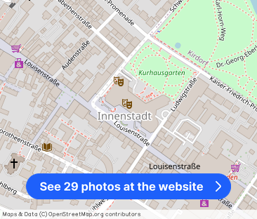 Zauberhafte ruhig gelegene DG-Wohnung, NEU möbliert, im Herzen von ... - Photo 1