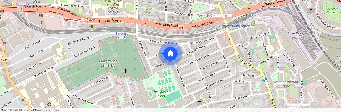 Comeragh Road, Barons Court, W14