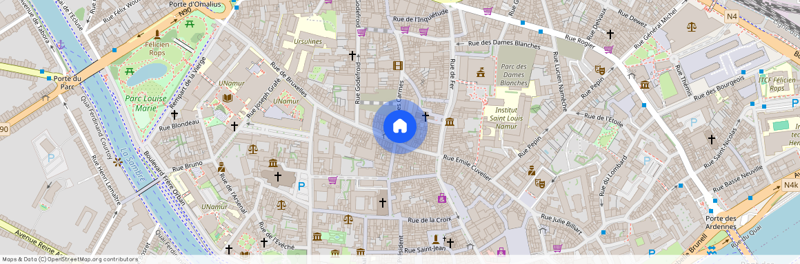 Rue des Carmes, 33, 4, 5000, Namur