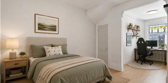 ✨ Magnifique 6 ½ rénové et lumineux à Villeray – Chaffage/eau chaude & Électros inclus + terrasse privée ! - Photo 2
