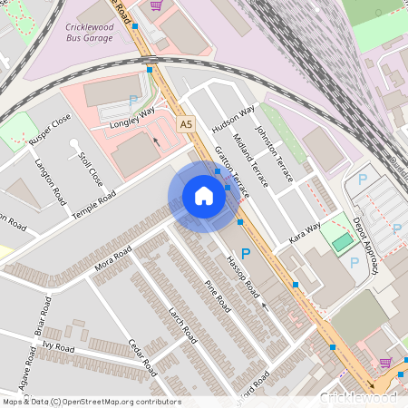 Hassop Road, Cricklewood