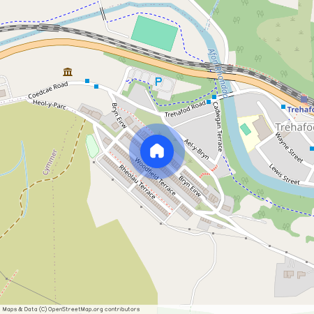 Bryn Eirw, Trehafod.