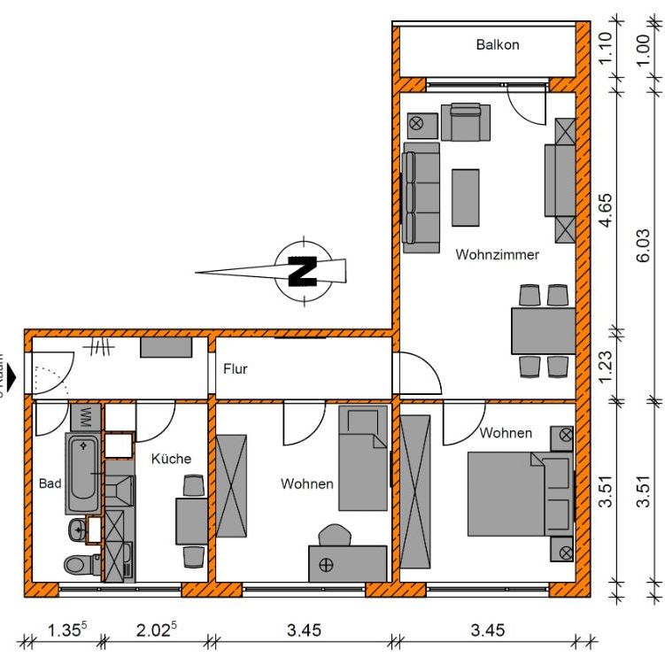 Frisch sanierte Wohnung wartet auf neue Mieter - Photo 1