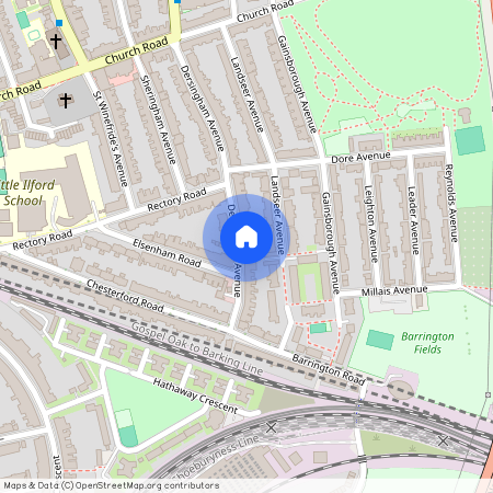 Dersingham Avenue, London, E12