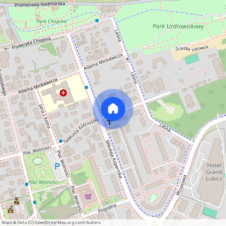 ul. Tadeusza Kościuszki, Ustka, słupski, pomorskie