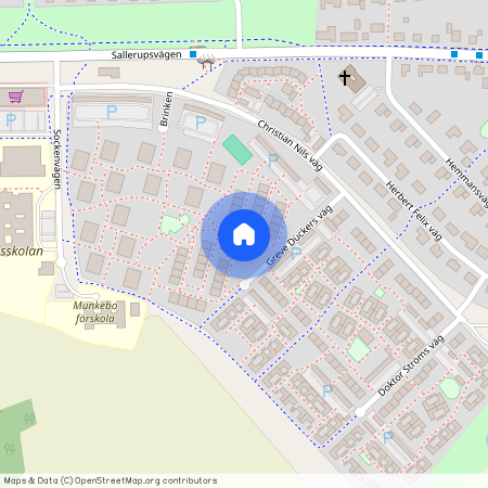 Greve Dückers väg 8H, Sallerup