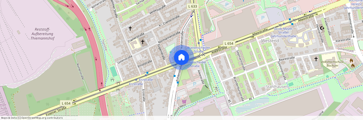 Alleestr. 155, 44793 Bochum OT Stahlhausen