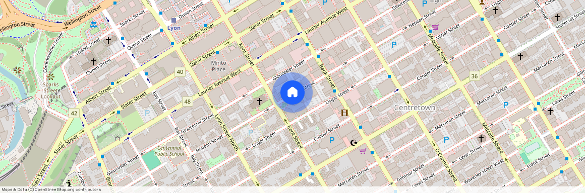 Centretown, Centretown, Ottawa, K2P 0B8