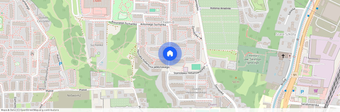 ul. Henryka Hubertusa Jabłońskiego, Chełm, Gdańsk, pomorskie