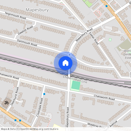 Mapesbury Road, Kilburn, NW2