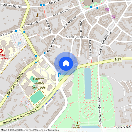 Boulevard de la Dodaine 50 bus 44, 1400, Nivelles
