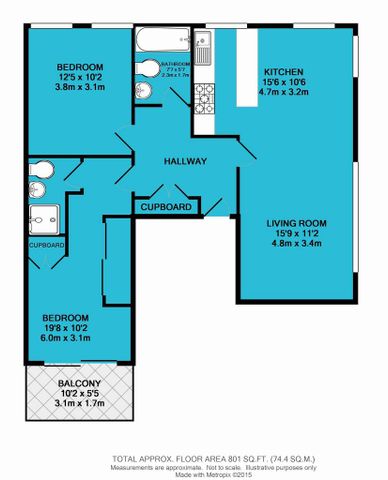 2 bedroom flat to rent - Photo 5