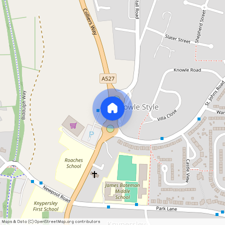 Tunstall Road, Biddulph, Staffordshire Moorlands, ST8