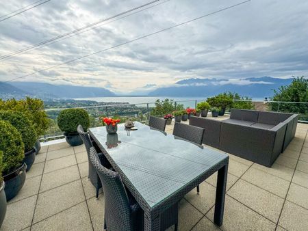 MEUBLÉ - SPECTACULAIRE 5.5 PIÈCES DE STANDING AVEC VUE SUR LE LAC - Photo 5