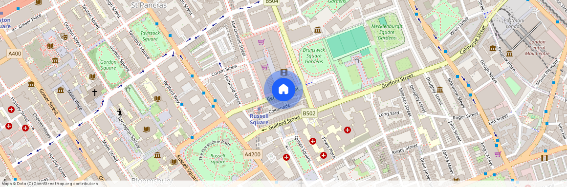 Downing Court, Grenville Street, WC1N