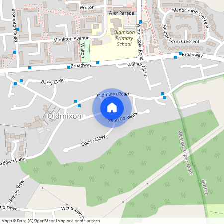 Haywood Gardens, Weston-super-Mare, North Somerset, BS24