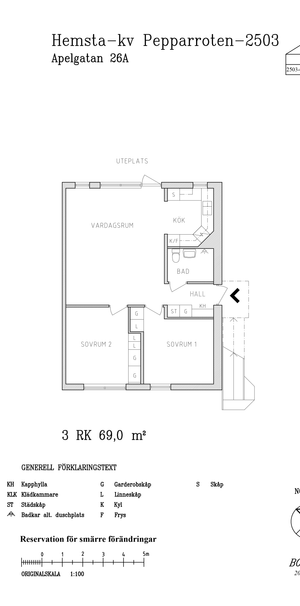 Apelgatan 26 A, våning None - Foto 2
