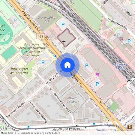 al. Grunwaldzka, Strzyża, Gdańsk, pomorskie