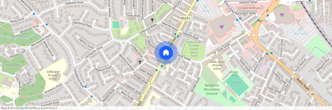 Pall Mall, Chorley, Lancashire, PR7