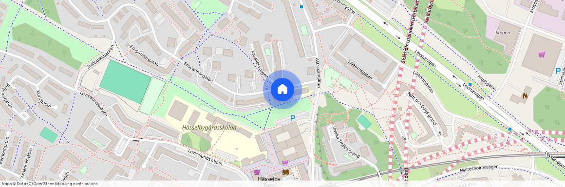 Enspännargatan 5, Gård