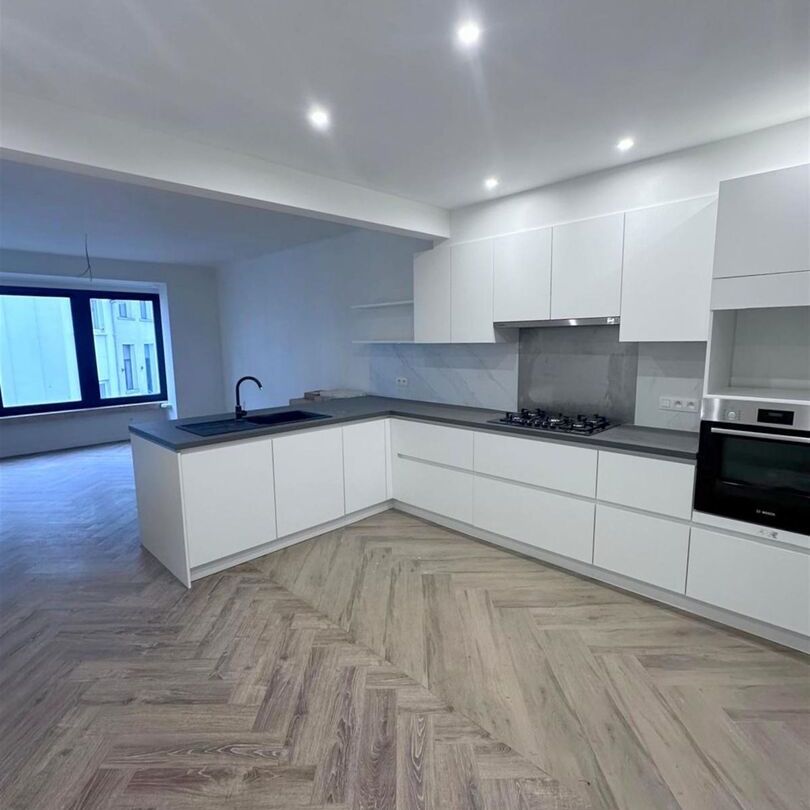 Gerenoveerd appartement ( 115m² ) met 2 slaapkamers, bureau en terras vlakbij het Centraal station van Antwerpen. - Photo 1