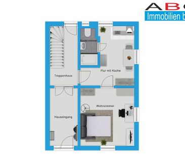 Pendler-Wohnung! Voll möbliert, Helle 30 m², löffelfertige Ausstatt... - Foto 6