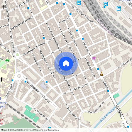 Palermo, Via Vincenzo Mortillaro - Policlinico