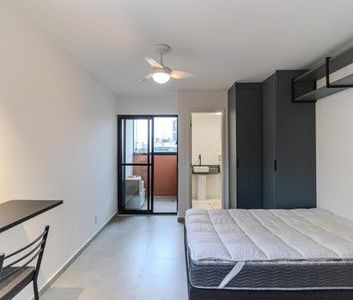 Studio para alugar com 24m², 1 quarto e sem vaga - Photo 1