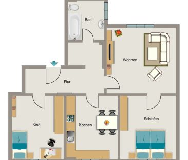 Kleiststraße 37, 47166 Duisburg - Photo 2